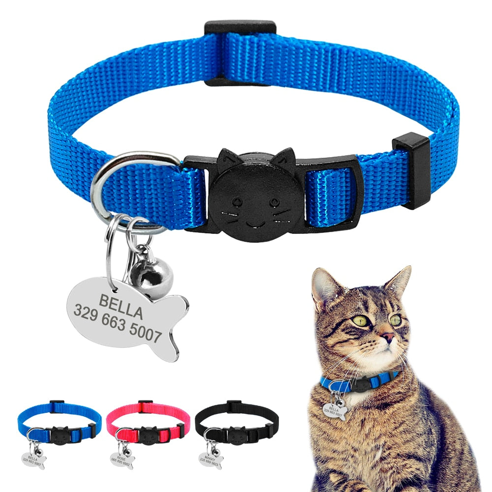 Safety Breakaway Cat Collars Quick Release Kitten