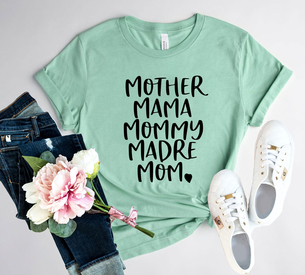 DT0098 Mother Mama Mommy Madre Mom Shirt
