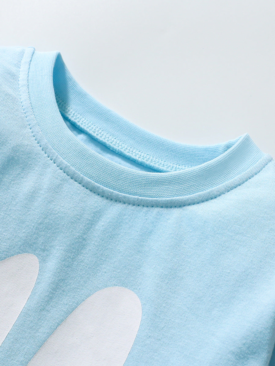 Arrival Autumn Girls’ Animals Cartoon Pattern Long Sleeves T-Shirt In