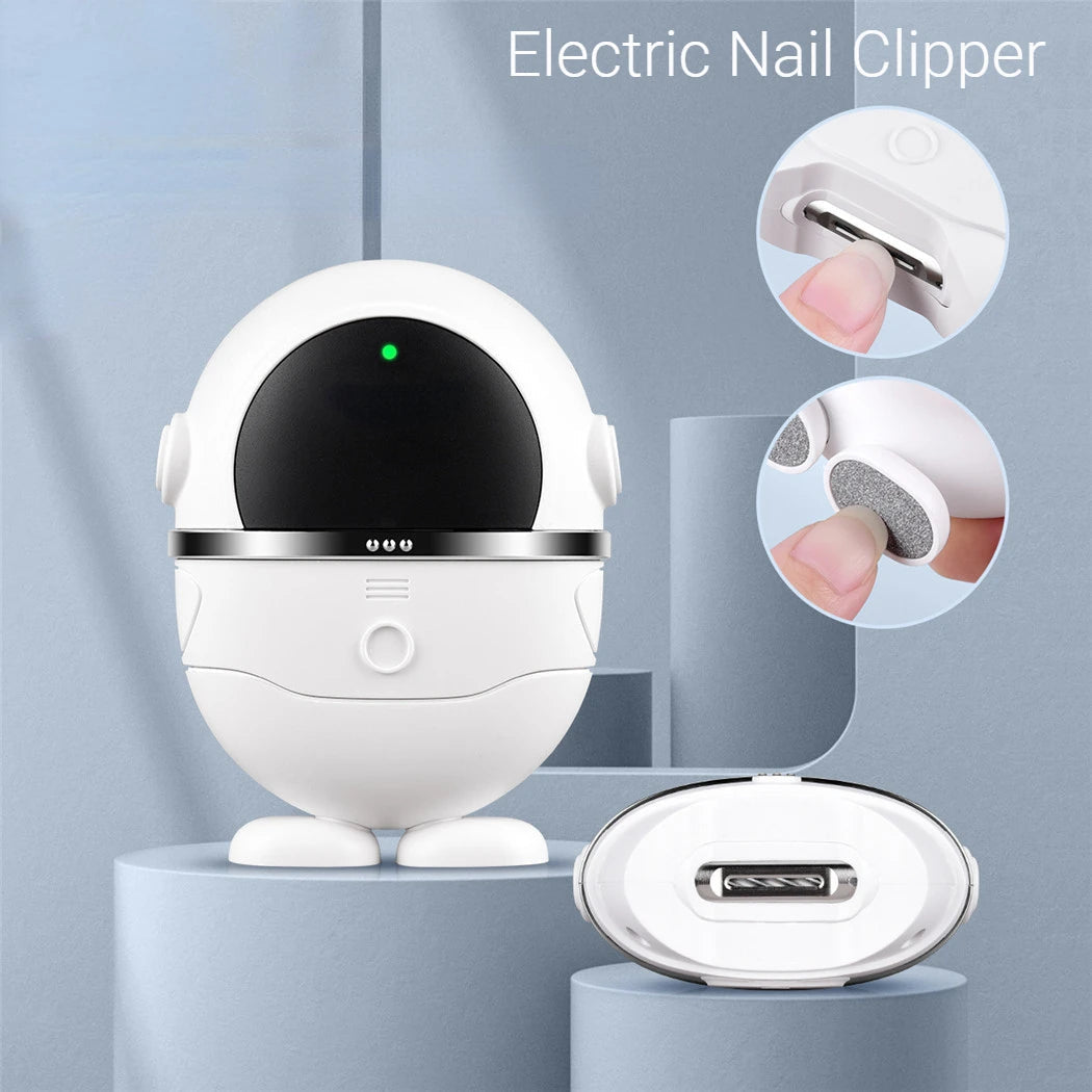 Electric Nail Clipper Safe Automatic Fingernail Clipper Portable Nail
