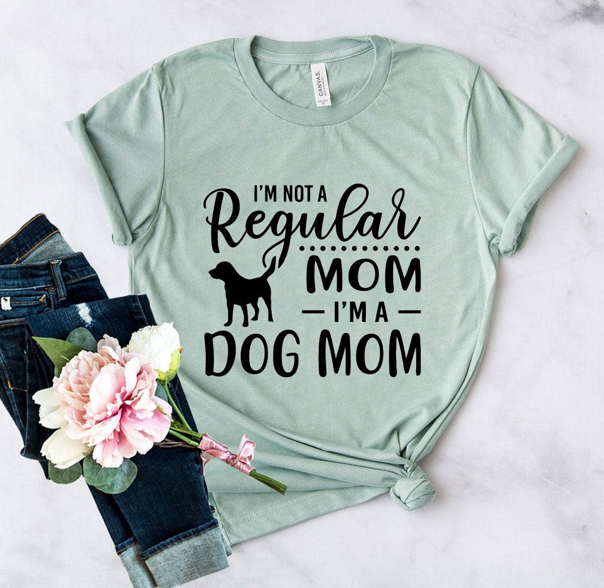I'm Not A Regular Mom I'm A Dog Mom Shirt